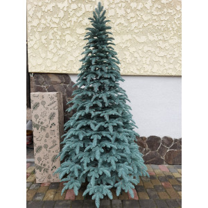 Искусственная литая елка Канадская 1,5 м голубая