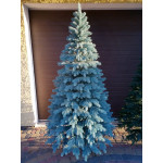 Искусственная литая елка Элитная 1,8 м голубая