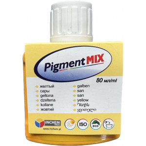 Пігмент барвник Pigment MIX №3 жовтий 80 мл