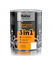 Грунт-эмаль 3в1 по ржавчине Rolax № 410 черный