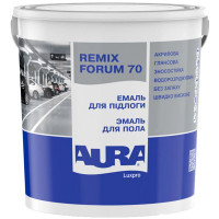 Емаль акрилова для підлоги Aura® Luxpro Remix Forum 70 білий глянець без запаху