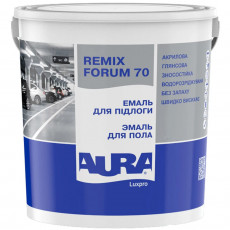 Эмаль акриловая для пола Aura Luxpro Remix Forum 70 Прозрачная глянцевая