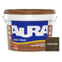 Лазур для дерева Aura® Lasur Aqua палісандр шовковисто-матова