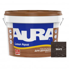 Лазурь для дерева Aura Lasur Aqua шелковисто-матовая Венге