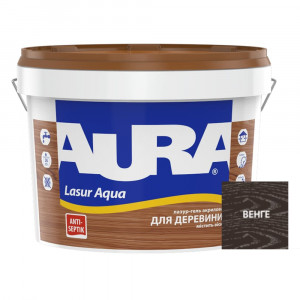 Лазурь для дерева Aura® Lasur Aqua венге шелковисто-матовая