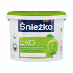 Краска акриловая водоэмульсионная Sniezka EKO матовая белая 10 л 14 кг