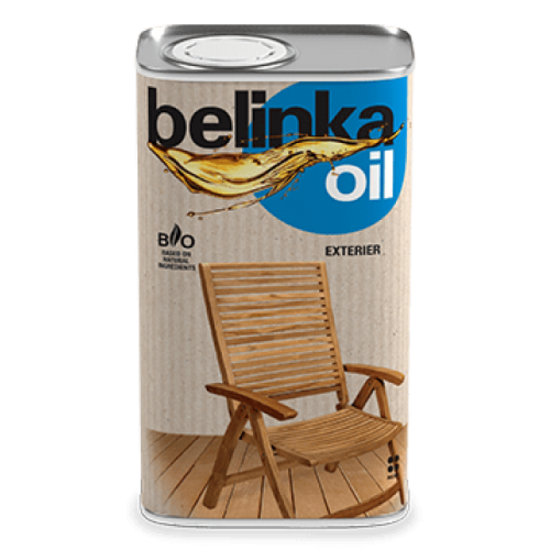 Масло для дерева Belinka Oil Exterier напівглянець прозорий 0,5 л