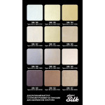 Декоративная краска Мокрый шелк Aura® Silk Glans с шелковистым блеском и перламутровым эффектом серебряная 1 л (1,2 кг)