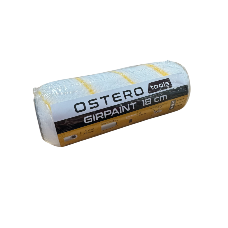 Валик Ostero Girpaint 180 мм, диаметр 48 мм, ворс 9 мм Валик Ostero Girpaint 180 мм, диаметр 48 мм, ворс 9 мм