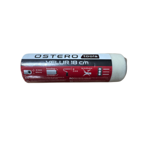 Валик Ostero Velour 180 мм, велюр, ворс 4 мм, Ø48 мм