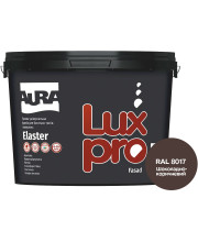 Резиновая краска Aura Luxpro Elaster универсальная RAL 8017 шоколадно-коричневая матовая