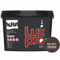 Краска резиновая универсальная Aura Luxpro Elaster RAL 8017 Шоколадно-коричневая