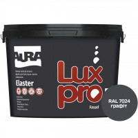 Резиновая краска Aura Luxpro Elaster универсальная RAL 7024 графит матовая