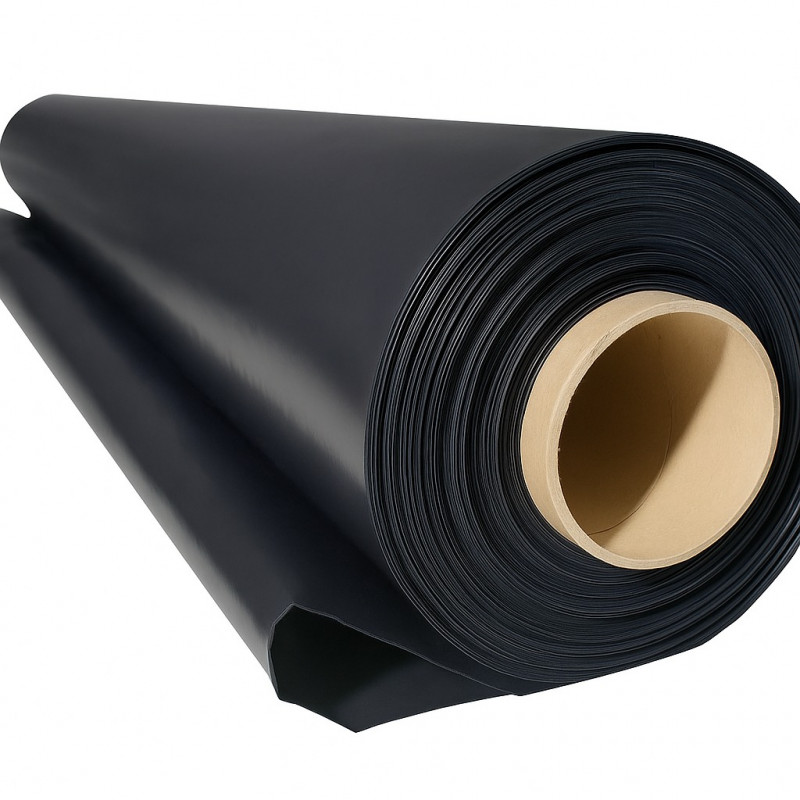 Пленка тепличная 1500 мм 100 м 150 мкм полиэтиленовая высший сорт черная