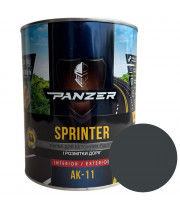 Фарба для бетонних підлог і розмітки доріг АК-11 ТМ PANZER сіра 25 кг