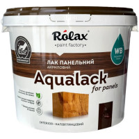 Лак панельный Rolax Aqualack акриловый полуглянцевый