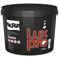 Гумова фарба Aura Luxpro Elaster універсальна матова біла