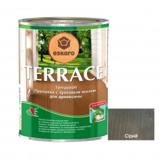 Масло для террас и фасадов Eskaro Terrace Серая