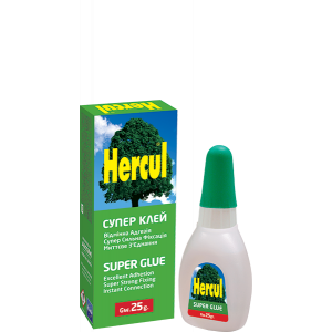 Супер-клей Hercul SUPER GLUE цианокрилатный 25 г