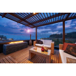 Декоративно-захисна олія для терас Aura® Terrace безколірна 0.9 л