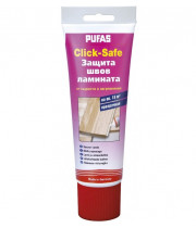 Герметик для швов ламината Pufas Click-Safe 250 г прозрачный