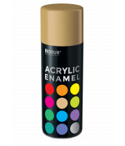 Эмаль аэрозольная акриловая Biodur Acrylic RAL 1001 бежевая глянцевая 400 мл
