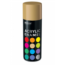 Эмаль аэрозольная акриловая Biodur Acrylic RAL 1001 бежевая глянцевая 400 мл