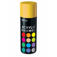 Эмаль аэрозольная акриловая Biodur Acrylic RAL 1023 желтая глянцевая 400 мл