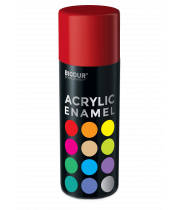 Эмаль аэрозольная акриловая Biodur Acrylic RAL 3000 огненно-красная глянцевая 400 мл