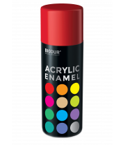 Эмаль аэрозольная акриловая Biodur Acrylic RAL 3020 красная глянцевая 400 мл