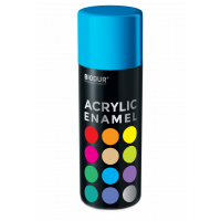 Эмаль аэрозольная акриловая Biodur Acrylic RAL 5015 голубая глянцевая 400 мл
