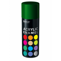 Эмаль аэрозольная акриловая Biodur Acrylic RAL 6005 темно-зеленая глянцевая 400 мл