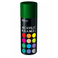 Эмаль аэрозольная акриловая Biodur Acrylic RAL 6005 темно-зеленая глянцевая 400 мл