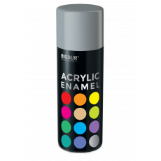 Эмаль аэрозольная акриловая Biodur Acrylic RAL 7046 серая глянцевая 400 мл