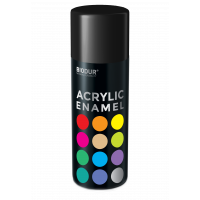 Эмаль аэрозольная акриловая Biodur Acrylic RAL 9005 чёрная глянцевая 400 мл