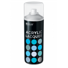 Лак акриловый аэрозольный Biodur Acrylic бесцветный глянцевый 400 мл