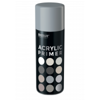Грунтовка аэрозольная акриловая Biodur Acrylic серая 400 мл