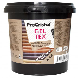 Лазур для деревини ProCristal GelTex ІР-015 біла