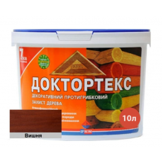 Лазурь-лак антисептический Доктортекс IPKOM IP-013 вишня