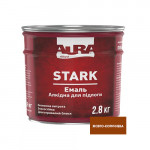 Емаль алкідна для підлоги ПФ-266 Aura Stark жовто-коричнева 2.8 кг
