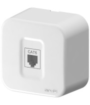 Розетка компьютерная Cat6 ARVIA Aria накладной белый (25 01 1000 247)