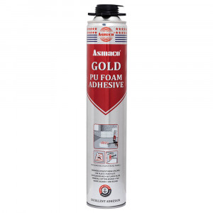 Клей-піна поліуретанова Asmaco Gold PU Foam Adhesive 750 мл (2730161)