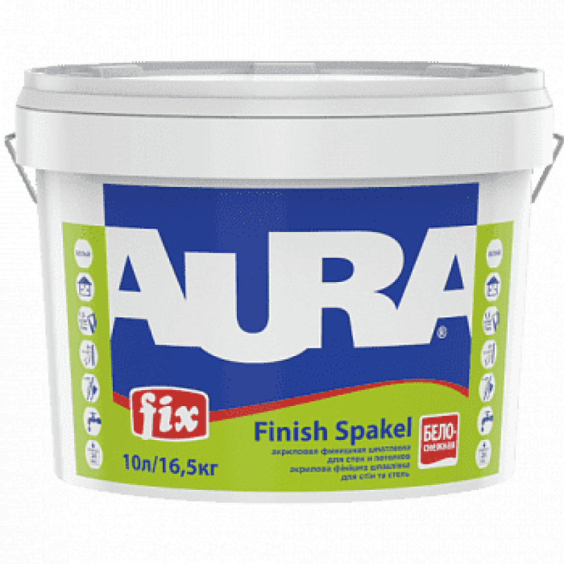 Шпаклевка Aura Fix Finish Shpackel 16.5 кг