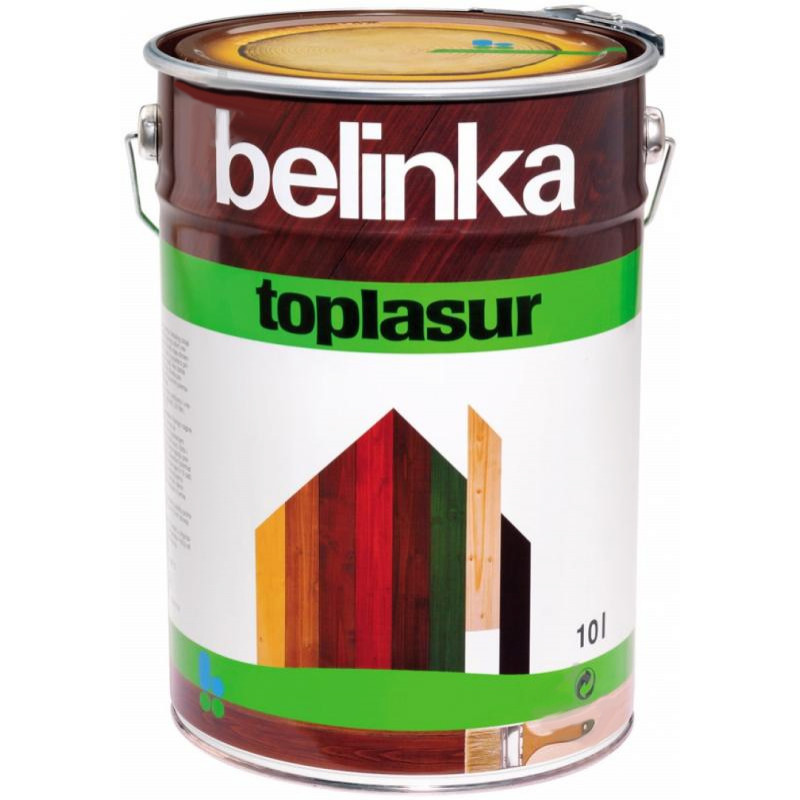 Краска-лазурь для дерева Belinka TopLasur № 12 бесцветная полуглянец 10 л