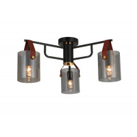 Люстра в стилі лофт на 3 плафони G 321036/3 Copper+Matt black