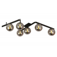 Люстра стельова регульована VALESO BX84016-6 BK чорна