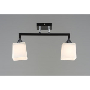 Люстра стельова Sirius B N6116/2 COFFEE+CR на 2 плафони