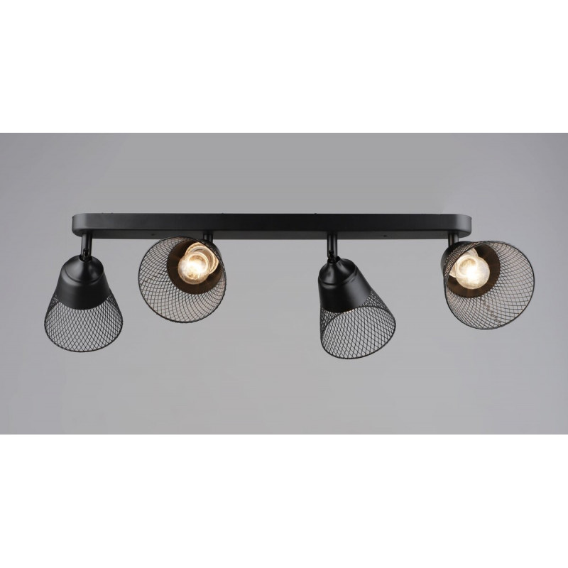 Люстра на чотири плафони K2290/4 (Чорний)