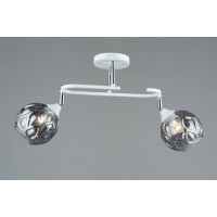 Люстра стельова Sirius B A4071/2 WT+CH з поворотнім механізмом