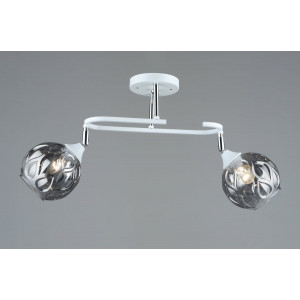 Люстра стельова Sirius B A4071/2 WT+CH з поворотнім механізмом